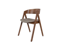 DUDECOR Silla Penafiel Nogal Gris Claro