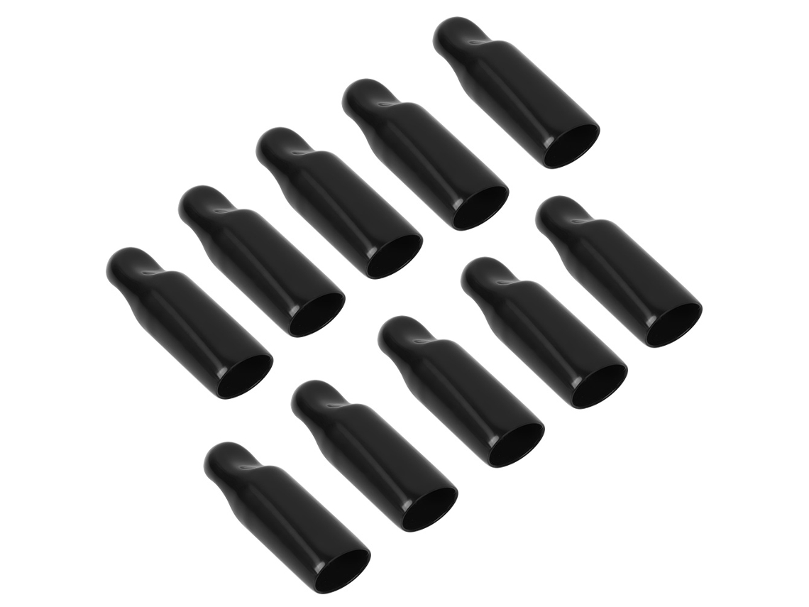 Tapa Protectora Para Grifo De Cerveza, 10 Unidades, Pvc Negro. Accesorio Para La Producción De Cerveza.