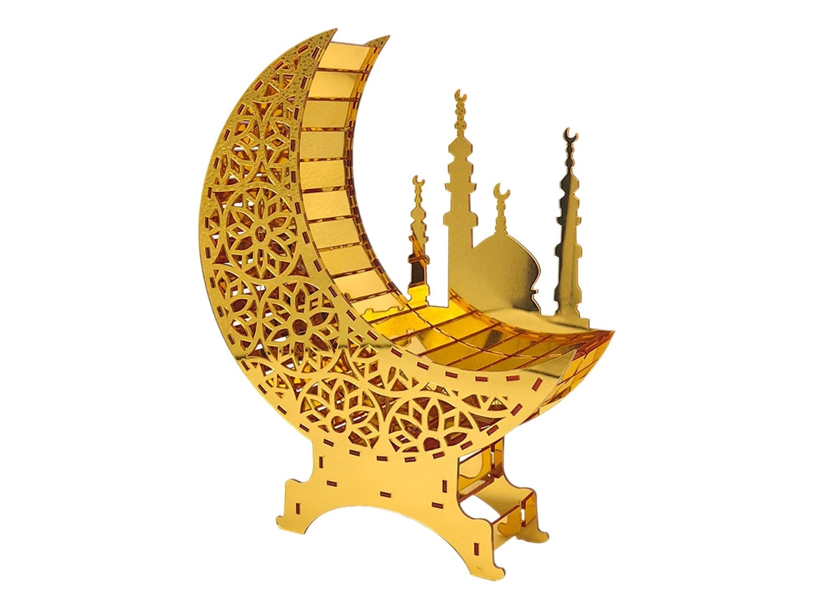 Lámpara de mesa decorativa para Ramadán slowmoose
