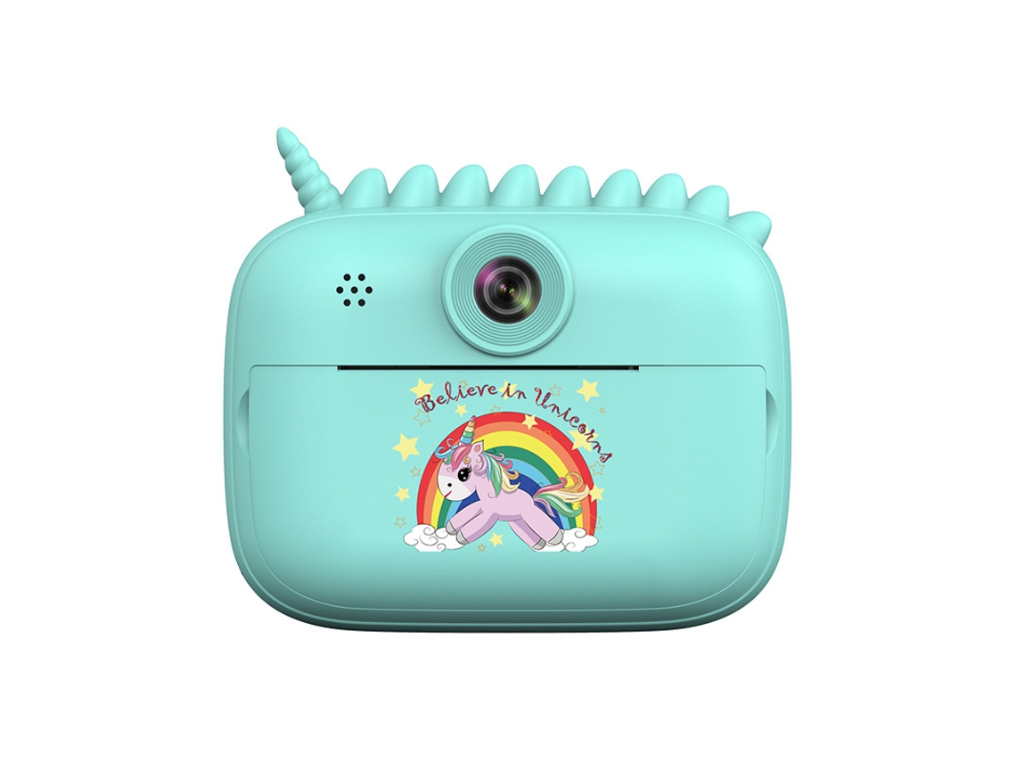 Cámara Instantánea Para Niños, Impresión De Fotografías Mini Hd - Azul Cielo CHRUI