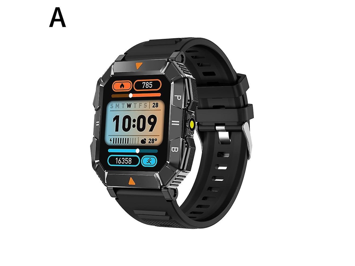 Reloj inteligente con monitor de frecuencia cardíaca, oxígeno en sangre y sueño, resistente al agua Ly Ebike