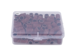 Rebe - 100 piezas de limas de uñas, limas para manicura y pedicura, eliminación de piel muerta, limas perforadoras de uñas 180