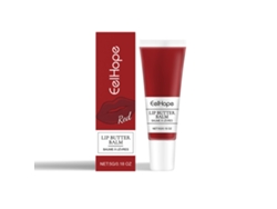 Bálsamo labial hidratante con tinte rojo