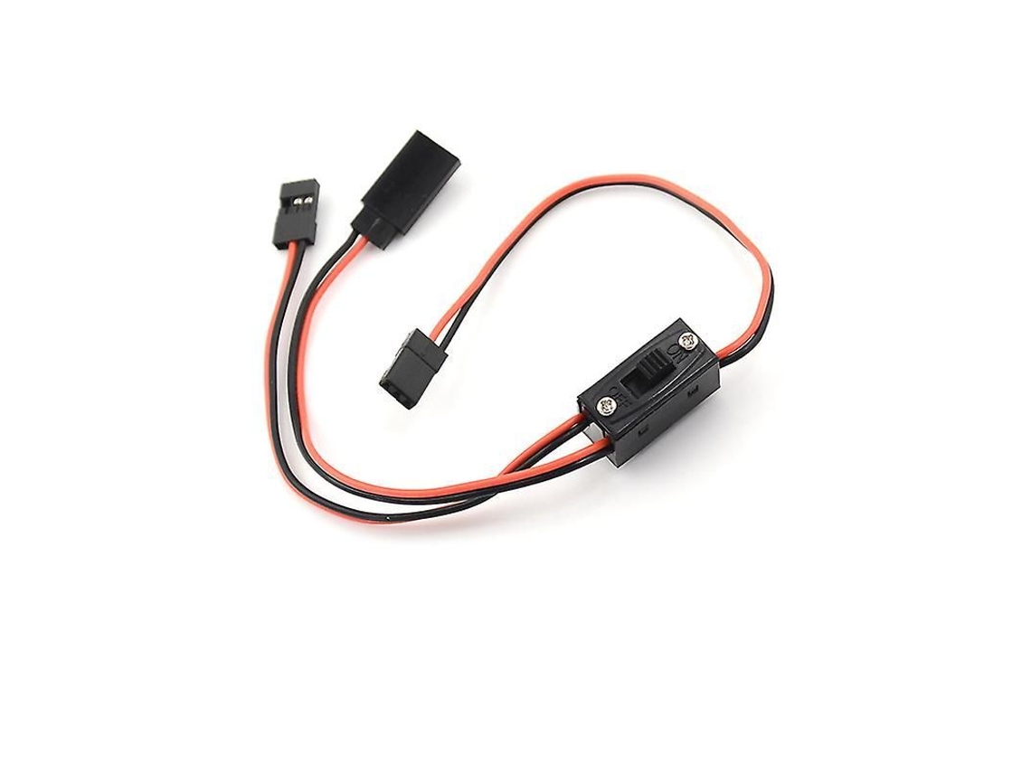2026-interruptor De Batería Para Receptor De Rc Switch Con Conectores Jr Y Cable De Carga Shytmv