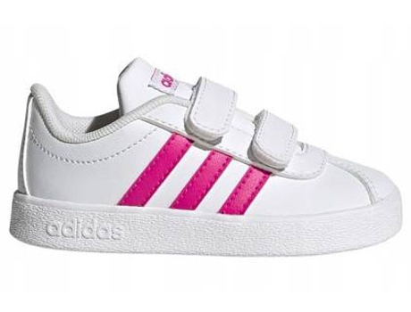 Zapatillas Deportivas ADIDAS Vl Court (Rosa, Blanco - Material Sintético- 21)