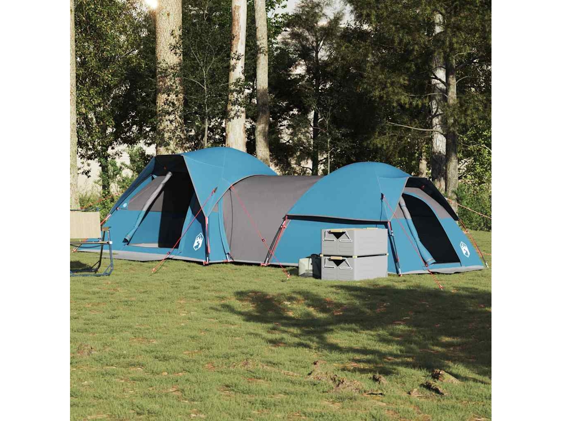 Tienda De Campaña Para 5 Personas Impermeable Azul