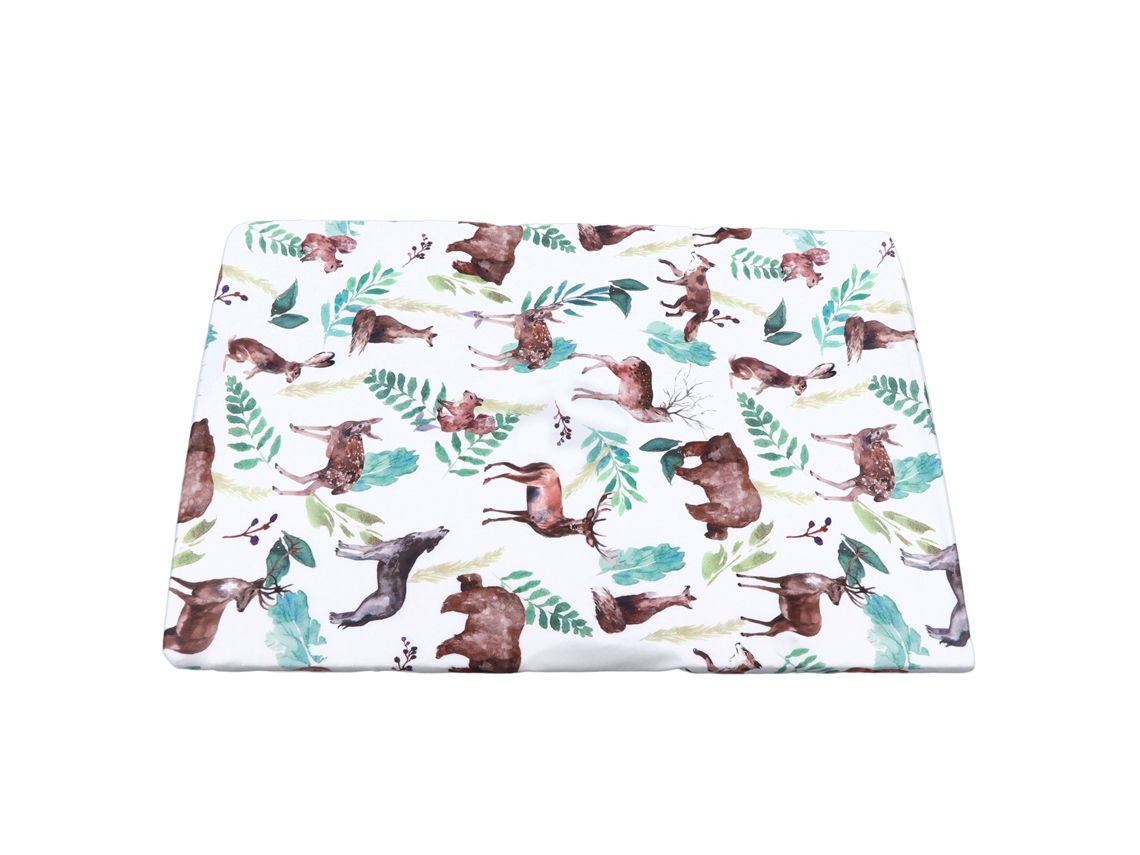 Sábana Elástica Para Cuna, Suave, Transpirable Y Lavable A Máquina, Funda Ovalada Para Colchón De Bebé.