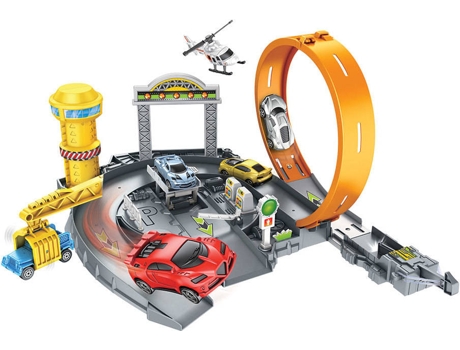 Juego Educativo GIROS Play Set Estacionamiento con Coches (Edad Mínima: 3 Años - 45,5 x 26,5 x 8,5 cm)