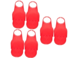 Juego de 6 dispensadores de detergente para ropa Slowmoose con bandeja antigoteo para suavizante