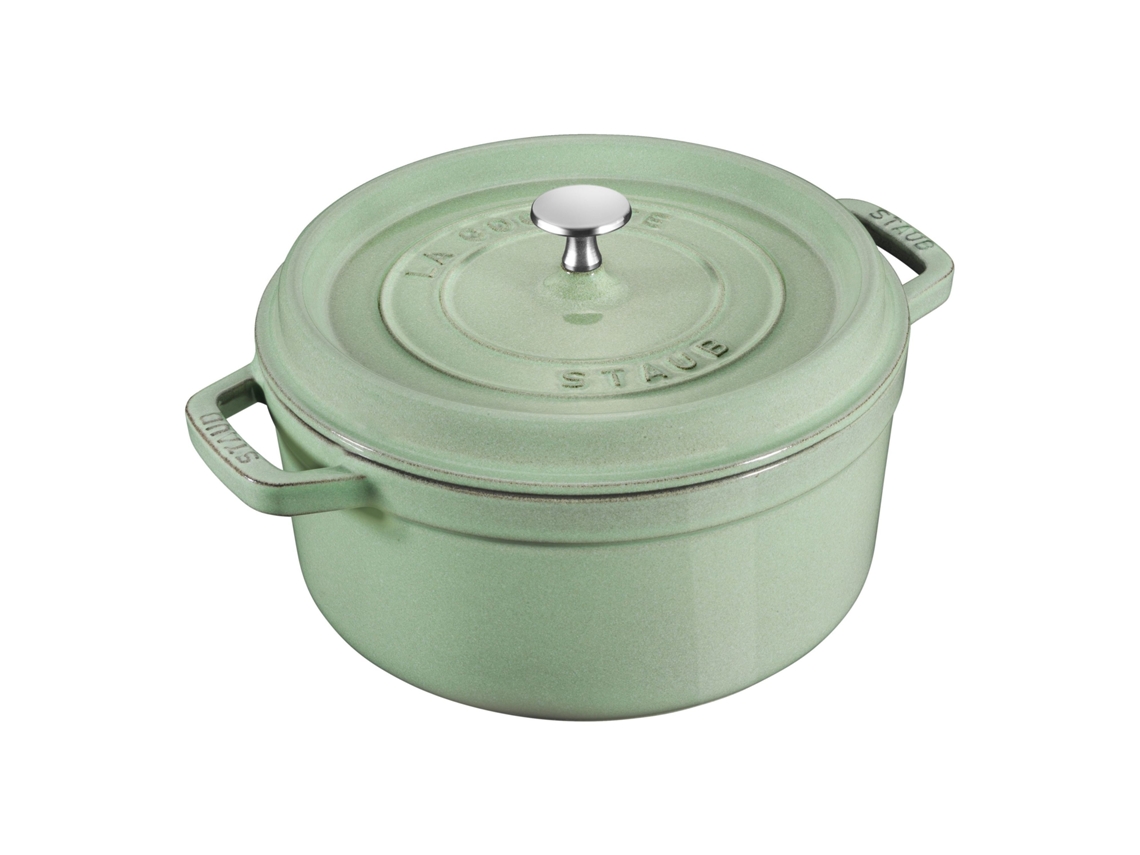 La Cocotte 26 cm, redondo, Salvia, Hierro fundido STAUB