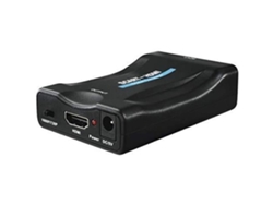 Convertidor Av/scart A Hdmi Hama Full Hd 1080p, Compatible Con Ntsc, Incluye Accesorio Usb*.
