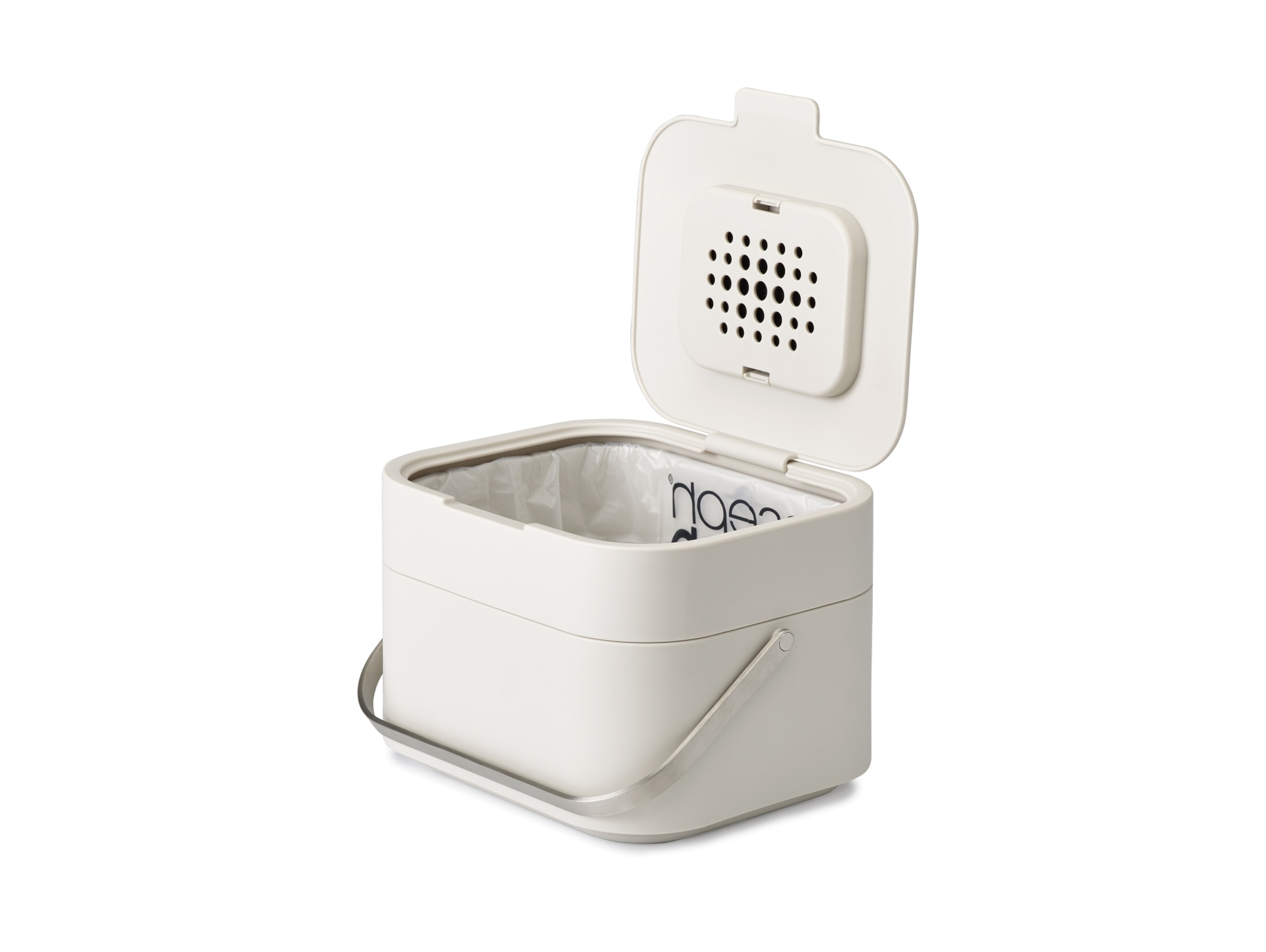 Cubo de Basura JOSEPH JOSEPH Stack 4 ( 4 l - Blanco)