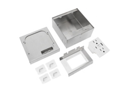 Kit De Toma De Corriente Plana Oculta De Estilo Americano, De Acero Inoxidable, Resistente Al Agua, Con Usb.