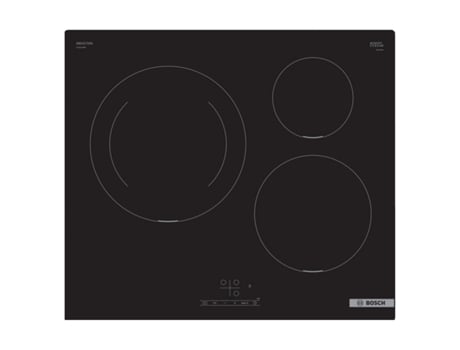 Placa de Inducción BOSCH PUJ611BB5E (Eléctrica - 62 cm - Negro)