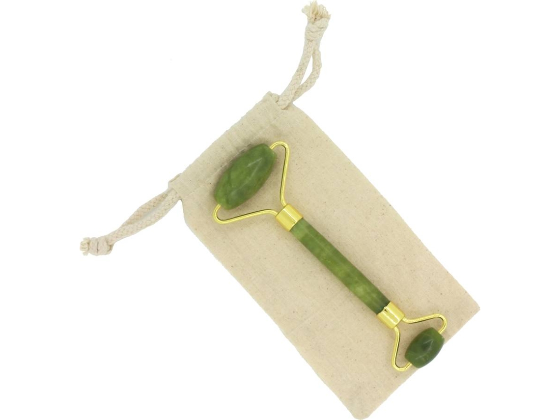 Accesorios de Cuidado Corporal SUN&SIA 1 masajeador facial de piedra Jade Verde