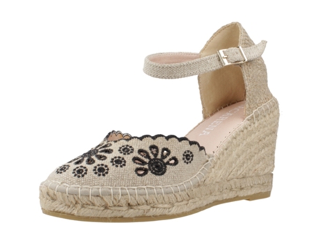 Zapatos de Mujer MACARENA Tecido Beige (40)