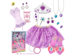 Kit De Joias Princesa De Brinquedo Infantil Yuysan Sp10 3a