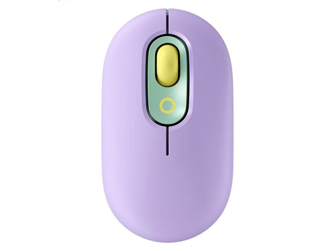 Ratón YIZHOOD Inalámbrico Bluetooth Máquina De Juegos Mini Computadora Oficina Hogar Accesorios para Computadora Portátil Púrpura