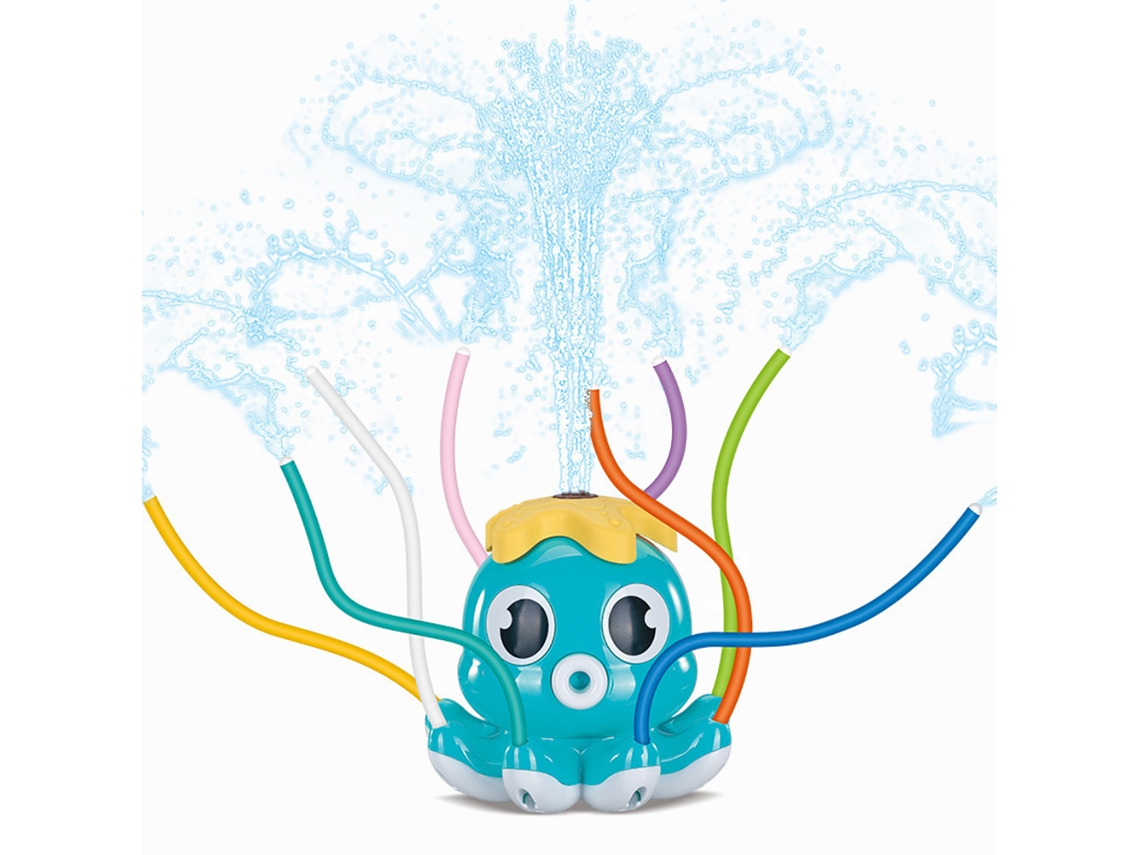 Yncm-rociador De Agua Al Aire Libre Para Niños Pulpo Roto Sprinkler Juguetes Juguete De Agua De Verano Para Niños Y Niñas
