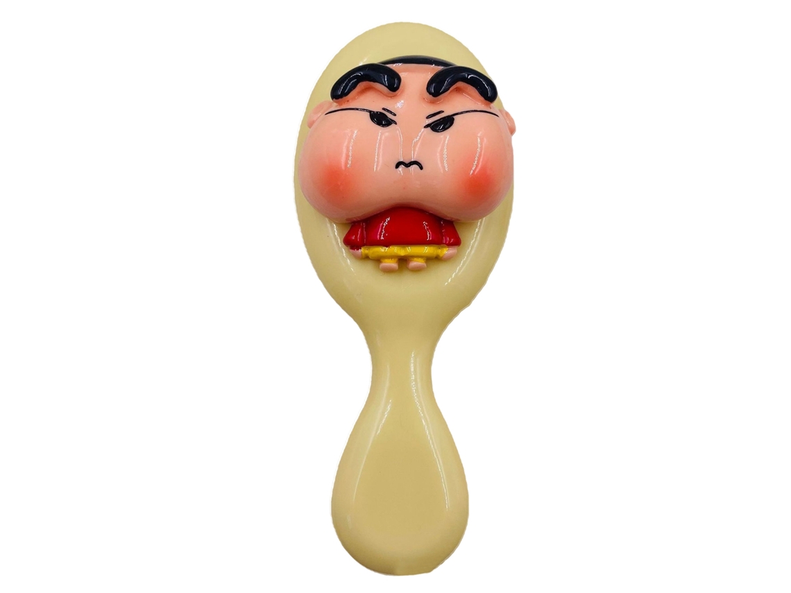 Pincel De Pelo Ovalado De Paleta Para Desenredar Y Estilar Con Diseño Cartoon, Herramienta De Masaje