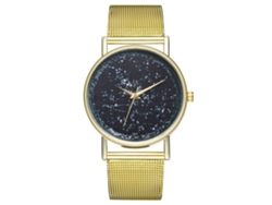 Reloj De Mujer Estilo Simple Dial Redondo Cuarzo Pulsera Regalo Decora