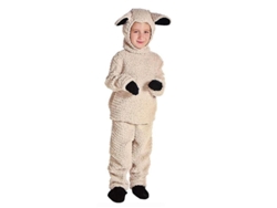 Fantasia de Ovelha Lanudo Infantil 2026 - Roupa de Cordeiro para Bebês (KGY M)