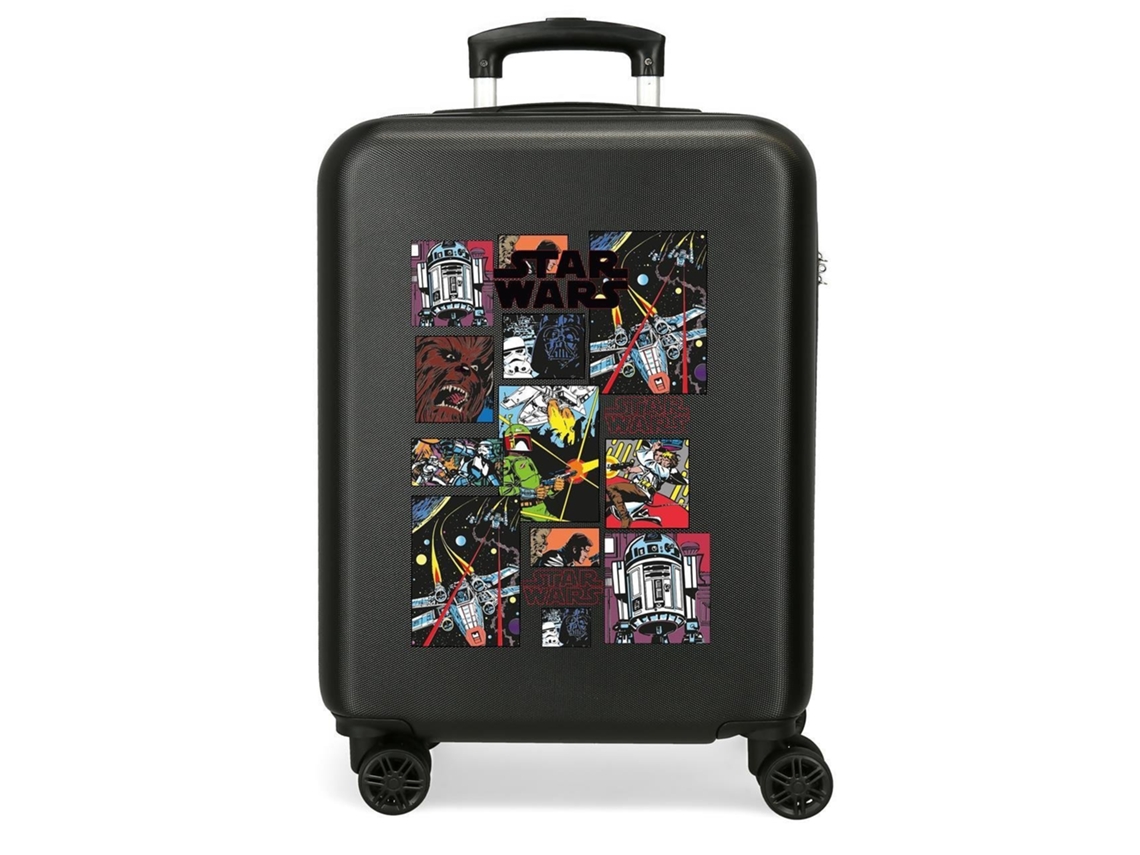 Maleta de Cabina STAR WARS Galactic Team Negro (38x55x20cm - 34 L)