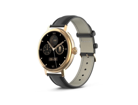 Smartwatch 1,19 HD AMOLED Pantalla Táctil Full 29 Modos Deportivos GPS Resistente al Agua para Android iOS Oro VEANXIN