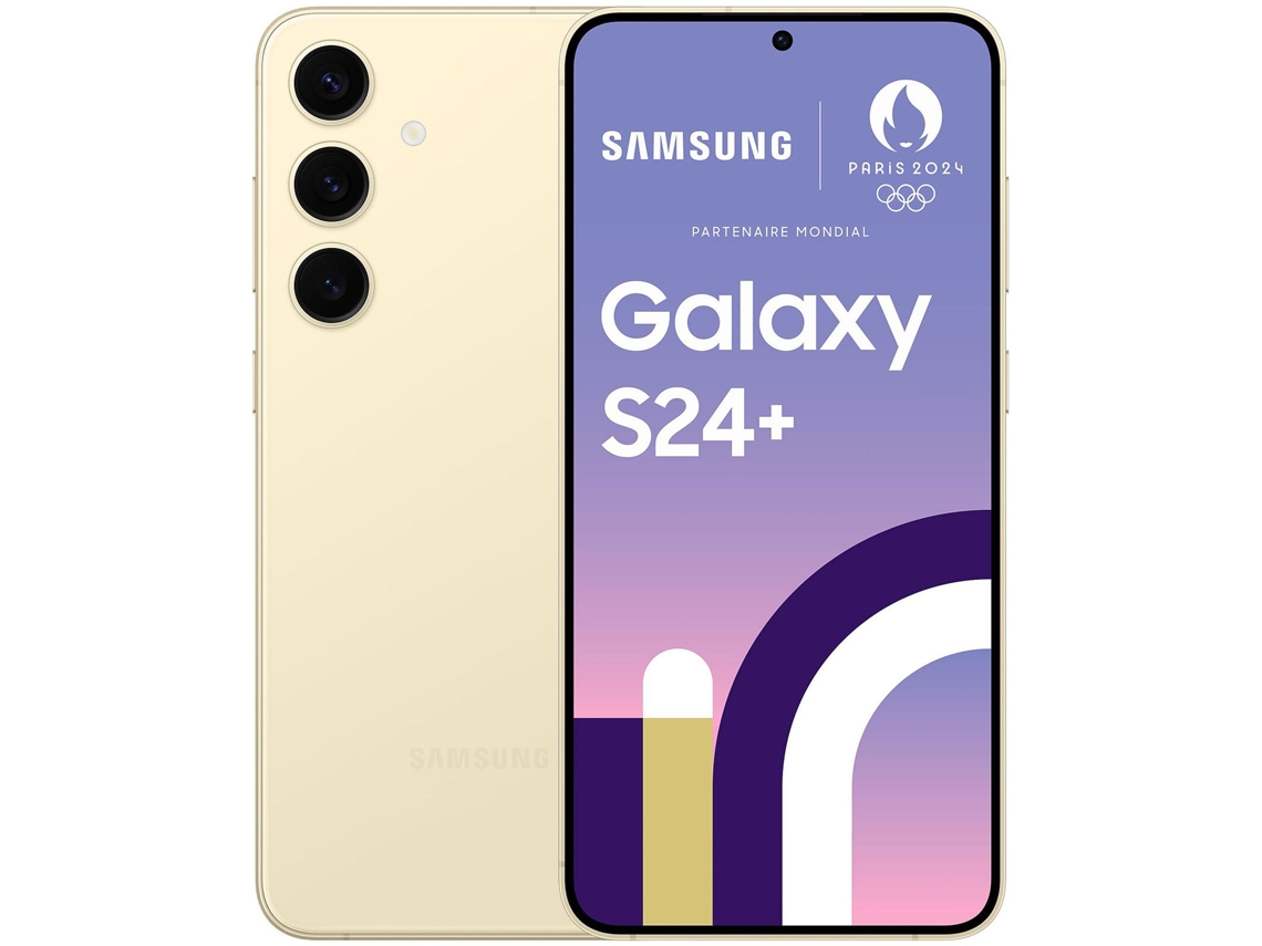 Smartphone SAMSUNG Galaxy S24 Plus Dual Sim (Reacondicionado Señales de Uso - 256 GB - Amarillo)