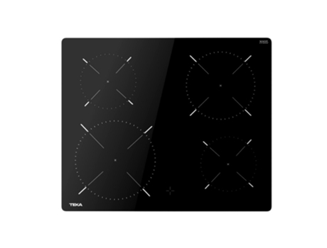 Placa de Vitrocerámica TEKA TTC 64010 CRD (Eléctrica - 55.3 cm - Negro)