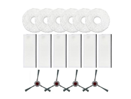 Piezas de repuesto para Ecovacs Deebot N9, Cepillo Lateral de Robot autolimpiante, filtro Hepa, accesorios de repuesto de trapo para fregona
