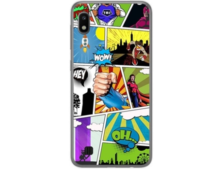 Carcasa Samsung Galaxy A10 TUMUNDOSMARTPHONE Comic Multicolor