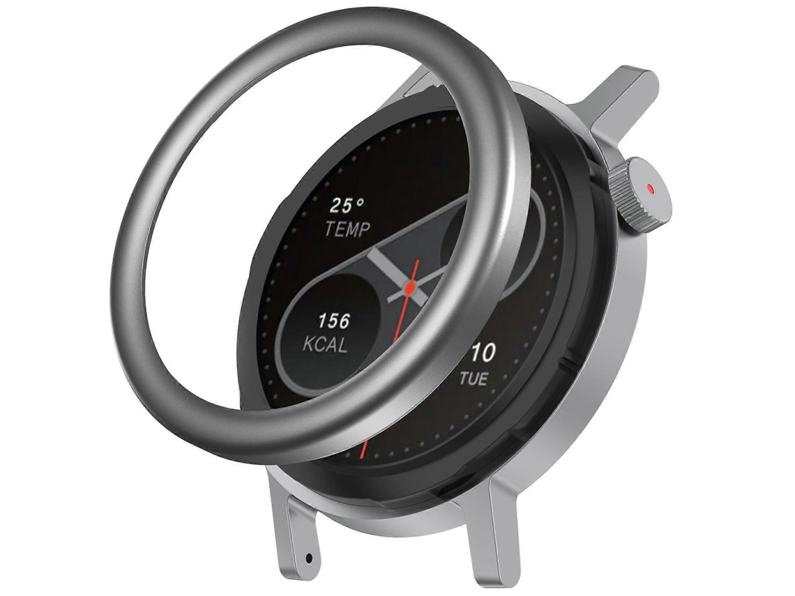 Reloj inteligente Cmf Watch Pro 2 con marco metálico y diseño de arco redondo. Ly Ebike