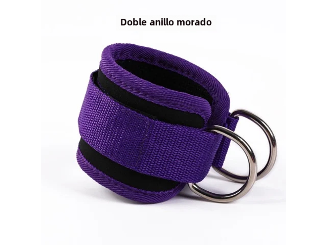 (morado) Estabilizador De Tobillo Para Fitness, Entrenador De Piernas Y Glúteos, Correas Para Piernas