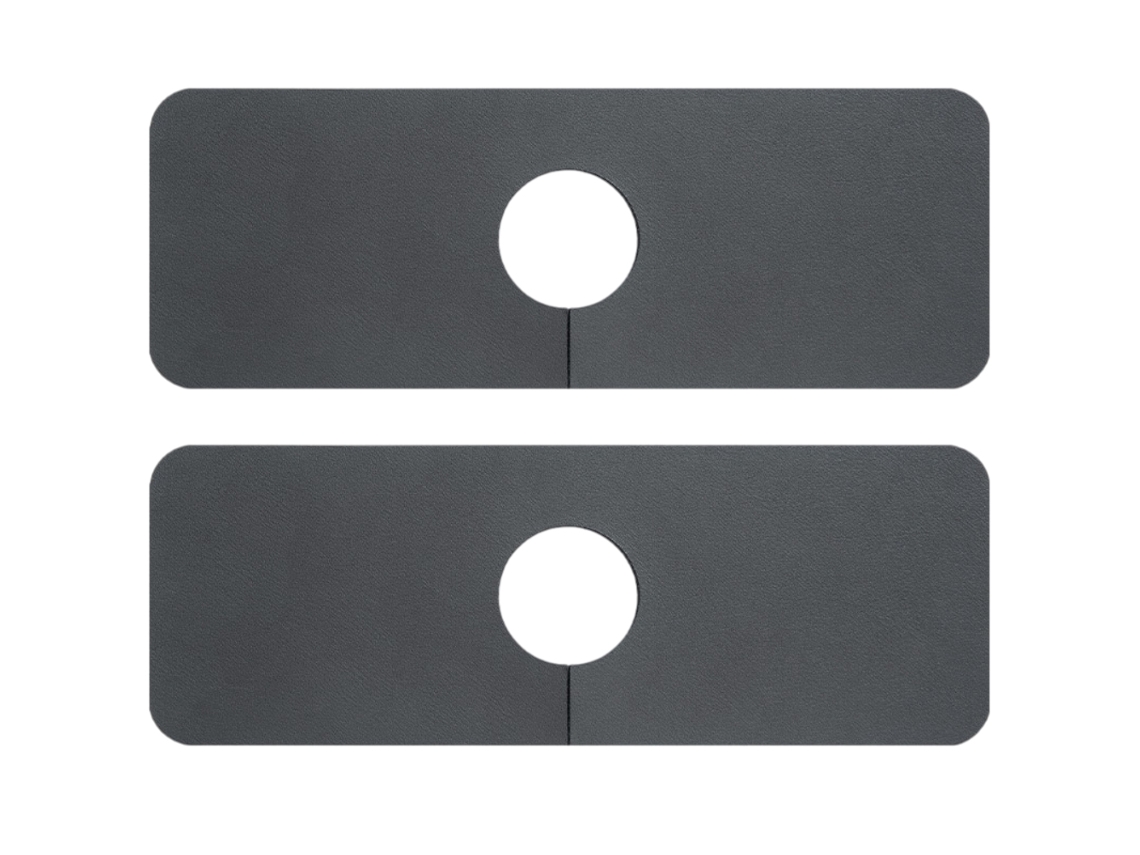 Protector De Grifo Superabsorbente, Alfombrilla De Diatomeas De Secado Rápido Para Cocina Y Baño, Gris Oscuro.