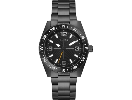 Reloj GUESS Hombre (Acero Inoxidable - Negro)
