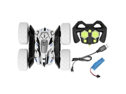 2026-coche Rc Inalámbrico 2.4g Para Niños Con Rotación Doble, Derrape Y Música Juguete Regalo Blanco