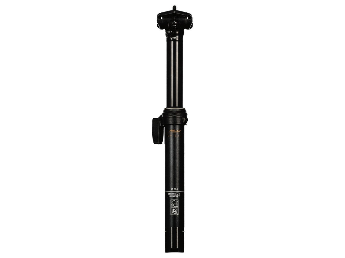 Espigão de Selim com Conta-Gotas Remoto Sp-S13 100 Mm Prateado 252-352 Mm / 31.6 Mmxlc