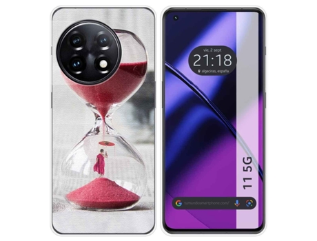 Funda Silicona para Oneplus 11 5G diseño Reloj Dibujos