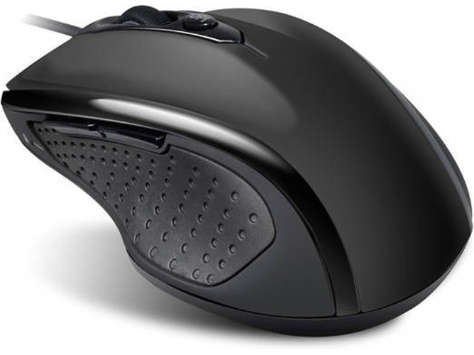 Ratón ADVANCE S-6D-BK (Óptico - 1000 dpi - Negro)