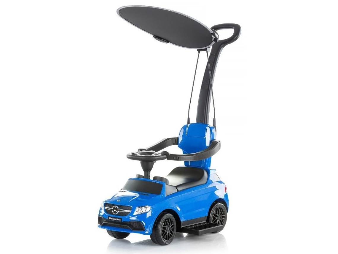 Correpasillos Con Mango Parental Y Capota Mercedes Amg Gle 63 De Chipolino - Blue