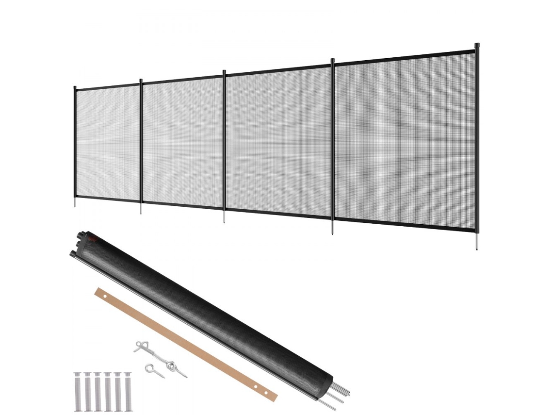 Conjunto de Protección de Piscina con Estructura de PVC, Aluminio y Acero Inoxidable Tekmaquinas
