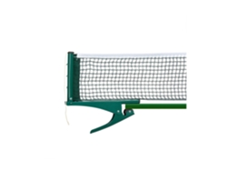 Relaxdays Red De Ping Pong, Malla Tenis De Mesa, Abrazaderas De Metal, Exterior, Repelente Al Agua, 15x174x2,5 Cm, Verde