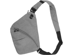 Bolso De Hombro Ajustable Para Hombre, Bolso De Pecho Multifuncional Con Cremalleras Cómodas.