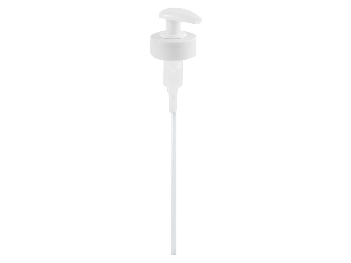 Dispensador De Bomba Para Botellas De Especias De Plástico De Un Galón Con Rosca Hermética, A Prueba De Fugas, 32 Cm, Blanco