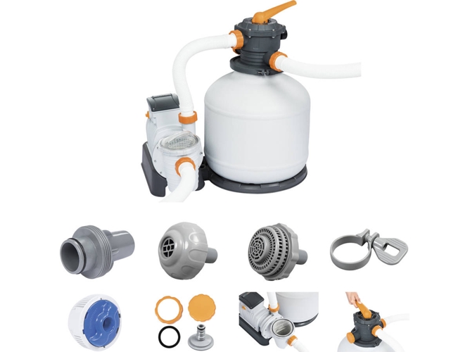 Depuradora de Arena BESTWAY 11.355 l/h 38MM