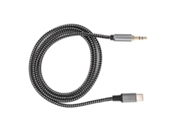 Cable Usb-c A Conector Auxiliar De 3,5 Mm, De 1 Metro De Longitud, Para Smartphones Ios Y Android, Ideal Para Correr, Conducir Y Viajar.
