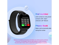 Reloj Inteligente Para Niños 2g Con Cámara, Juegos De Rompecabezas Y Reproductor De Música Para Niños Y Niñas
