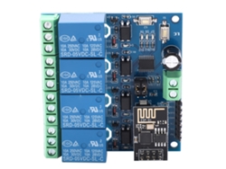 2026velora-módulo De Relé Wifi 4 Canales Esp8266 5v Control Remoto Por Teléfono Móvil Android Para Hogar Inteligente