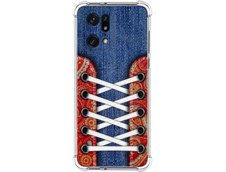 Carcasa para Oppo Find X5 Pro 5G TUMUNDOSMARTPHONE Dibujos Antigolpes Zapatillas 11 Multicolor